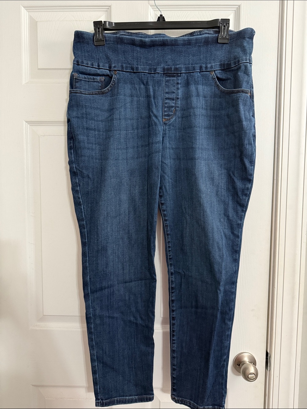 Lee Women's Indigo Stretch Pull-On Jeggings